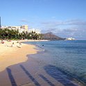 Waikiki Beach With Diamond Head