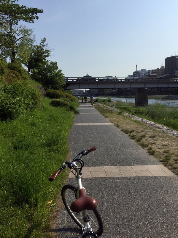 And along the River in Kyoto