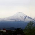 First Glimpse of Fujisan